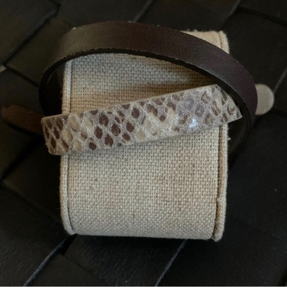 Fossil Leather | Stainless | Bracelet - Picture 2 of 3